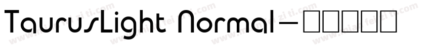 TaurusLight Normal字体转换